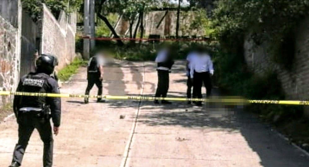 ok MORELIA Hallan a un ejecutado en la colonia El Cerrito Itzícuaro, Morelia (1)