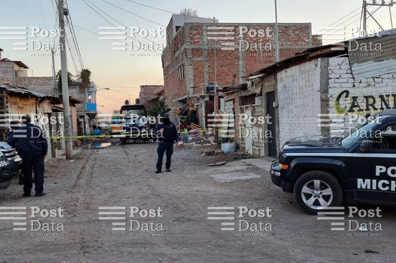 SEGURIDAD 1 Un muerto y un lesionado fue el saldo que dejó un ataque a balazos ocurrido en las inmediaciones de la colonia Revolución,