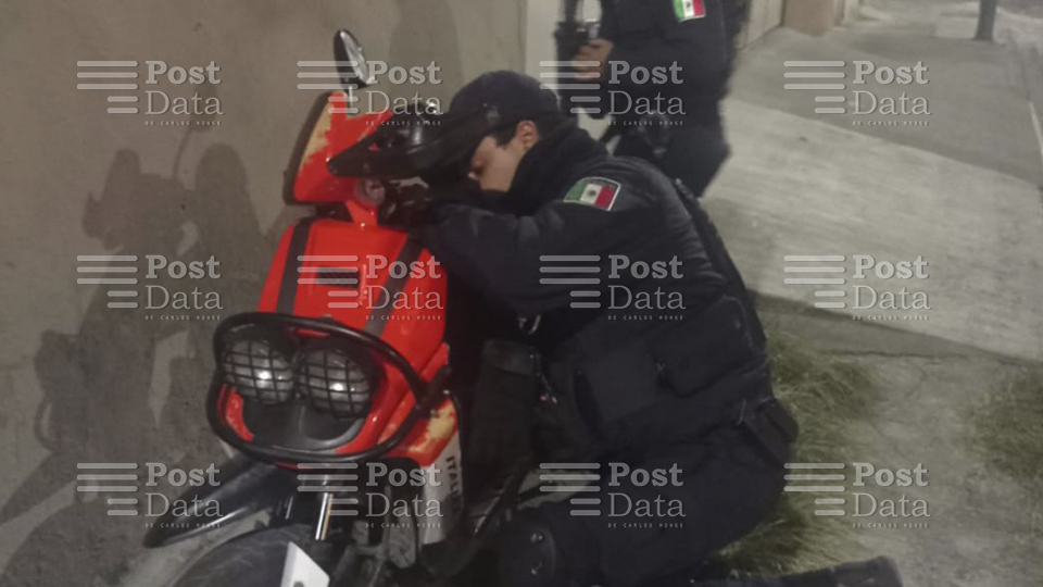 Recupera Policía Morelia motocicleta con reporte de robo Recupera Policía Morelia motocicleta con reporte de robo