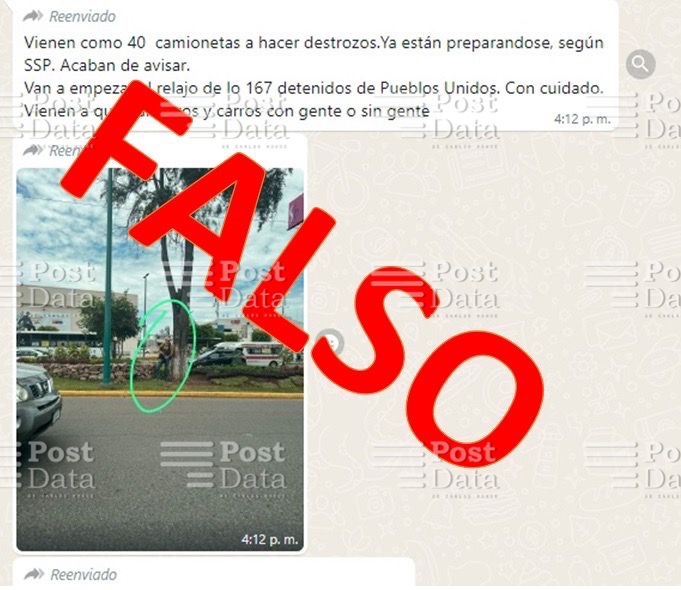 “Fake news” sobre grupos armados irrumpiendo en Morelia, se virilizan en redes sociales