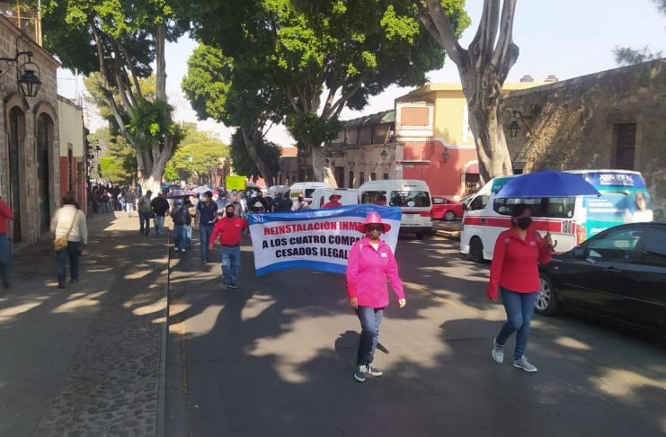 Sindicato Independiente del Colegio de Bachilleres reclama pago de 1 mil 200 mdp