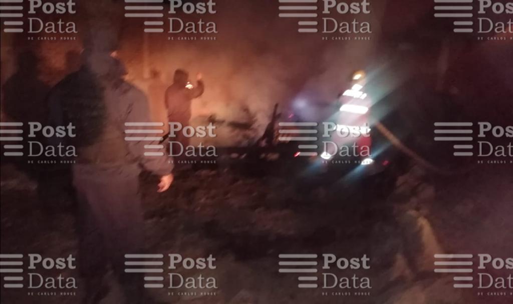 Localizan cadáver calcinado dentro de un inmueble incendia en Uruapa Localizan cadáver calcinado dentro de un inmueble incendia en Uruapa