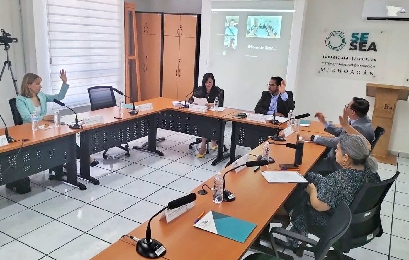 Fortalecen materia anticorrupción en Michoacán Fortalecen materia anticorrupción en Michoacán