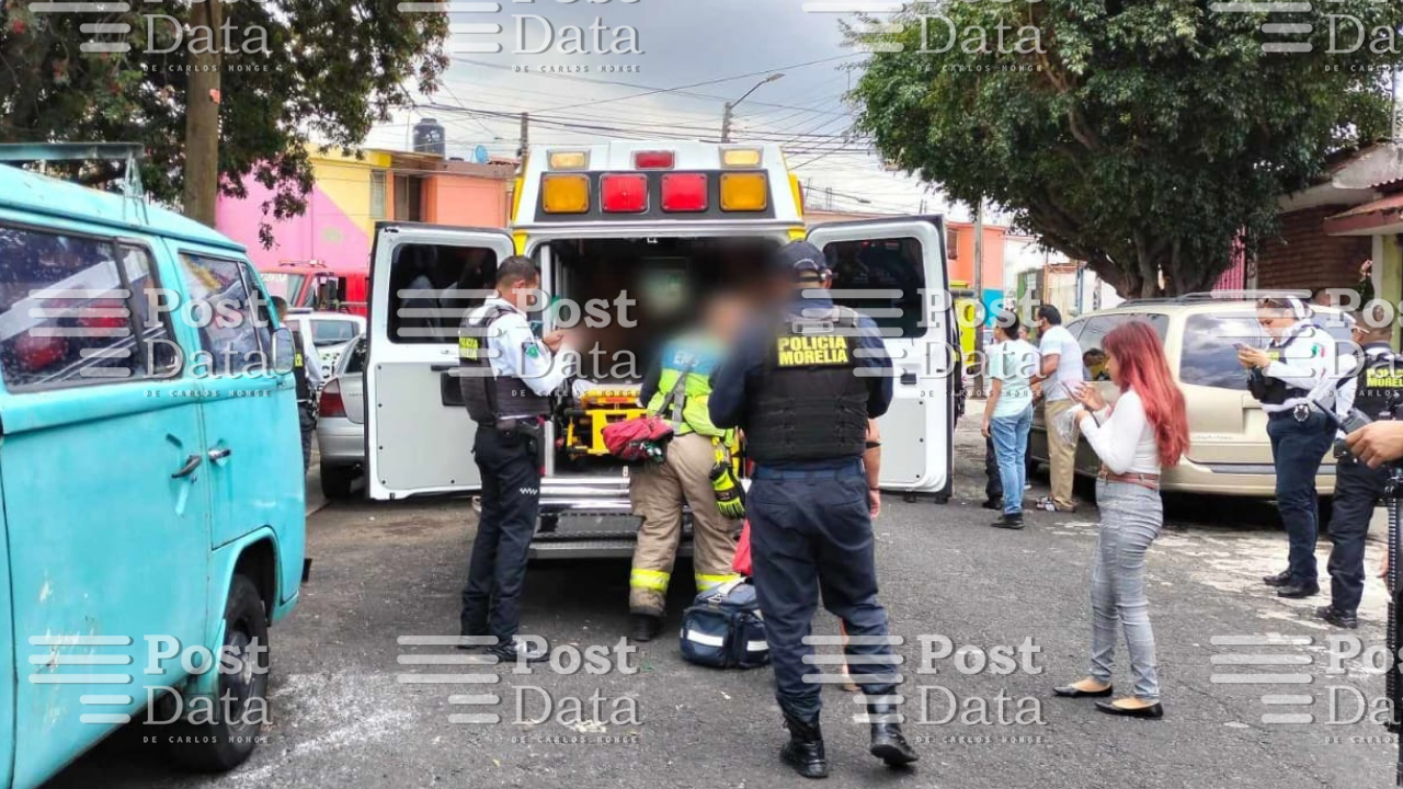 Estalla tanque de gas en puesto de mercado ambulante en Morelia; hay 10 heridos