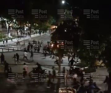 thumbnail_MORELIA Se registra riña entre participantes de toritos de petate cerca de la Plaza Carrillo (1)