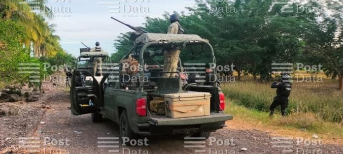 Delincuentes atacan a personal de las BOIS, en Múgica