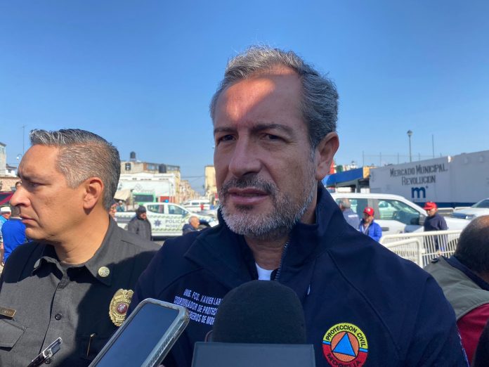 Protección Civil descartó riesgo de colapso en locales siniestrados del Mercado Revolución