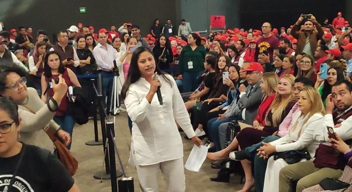 En cierre de precampaña, Celeste Ascencio exige justicia por transfeminicidios