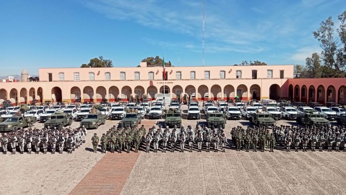 Llegan 1 mil efectivos del Ejército Mexicano y Guardia Nacional para reforzar la seguridad en Michoacán