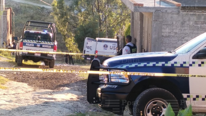 Hombre es asesinado a balazos en la colonia Valle del Rosario, Morelia