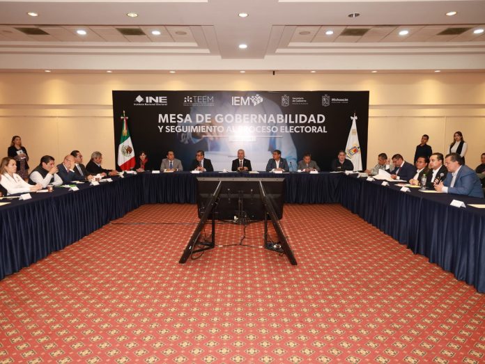Se ausentan PRD, PAN, MC y Más Michoacán de Mesa de Gobernabilidad