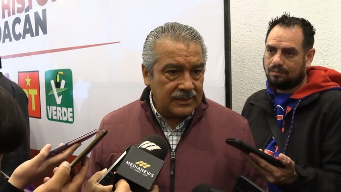 Sostienen reunión Morón y el gobernador para abordar el proceso interno de Morena