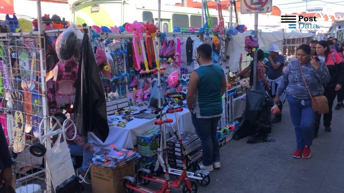 Alrededor de 3 mil 300 puestos venderán juguetes en Morelia por Reyes Magos