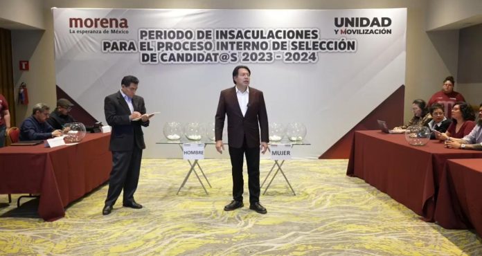 Define Morena en tómbola a sus candidatos a diputados federales pluris