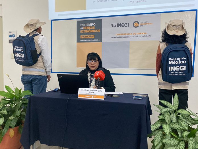 Arranca INEGI el levantamiento de los Censos Económico en Michoacán