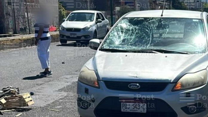 Auto impacta a ciclista en la Av. Río Grande de Morelia