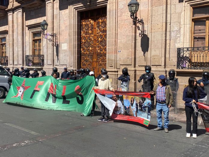 Amaga FNLS con plantón permanente, si gobierno estatal no atiende sus demandas