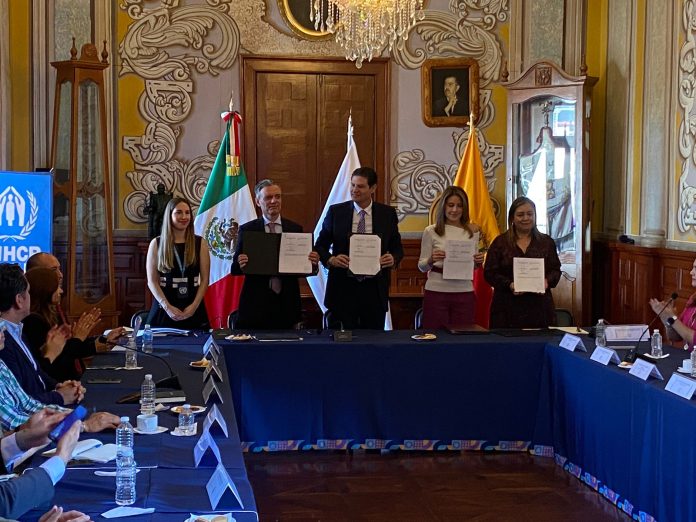 Ayuntamiento y ACNUR firman convenio para erradicar la violencia contra las mujeres en Morelia