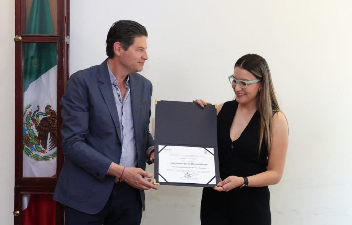 Designa alcalde a Joanna Manzo nueva secretaria de Desarrollo Urbano de Morelia