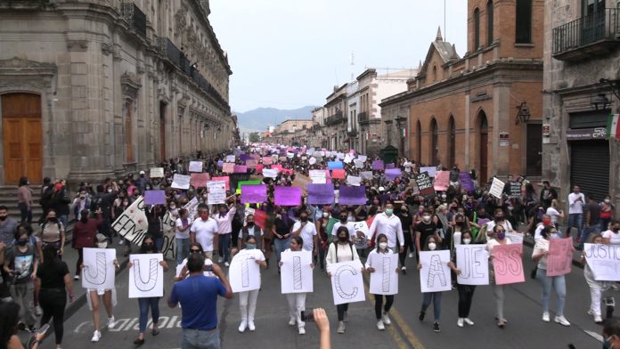 Locales del centro de Morelia serán “espacios seguros” para mujeres que marchen el 8M