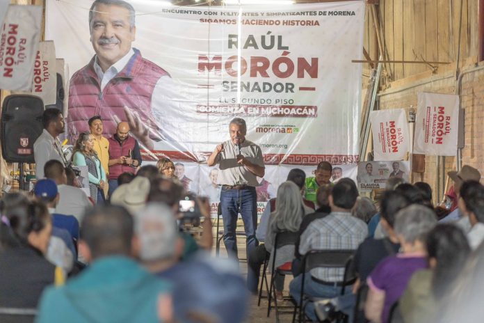 Morena no elige a sus candidatos por dinero e influyentismo: Morón Morena no elige a sus candidatos por dinero e influyentismo: Morón