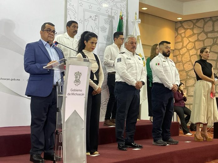 Desplegarán 7 mil 700 elementos en el operativo de Semana Santa en Michoacán