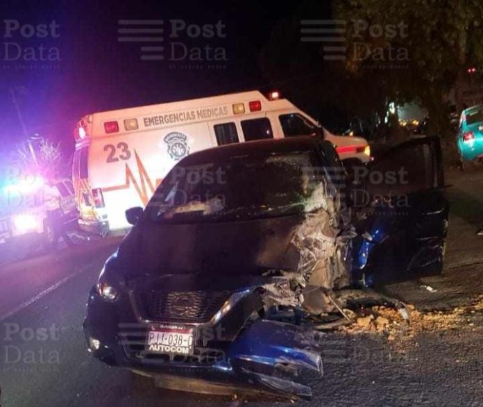 Carambola vehicular deja un herido en la Zamora-Carapan