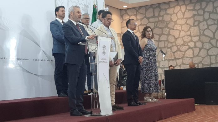 “Reacciones de la delincuencia”, asesinato de la comisaria de Pátzcuaro y sus escoltas: Gobernador