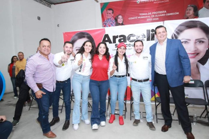 En Álvaro Obregón, Araceli Saucedo compromete consolidar el Sistema Nacional Anticorrupción