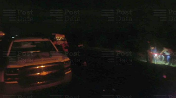 Dos motocicletas chocaron sobre la carretera Gabriel Zamora – El Cobano, lamentablemente a consecuencia del percance hay un hombre muerto y tres mujeres