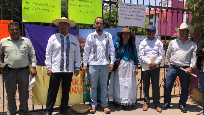 Exige comunidad de Charapan que el IEM no obstaculice la consulta para el autogobierno