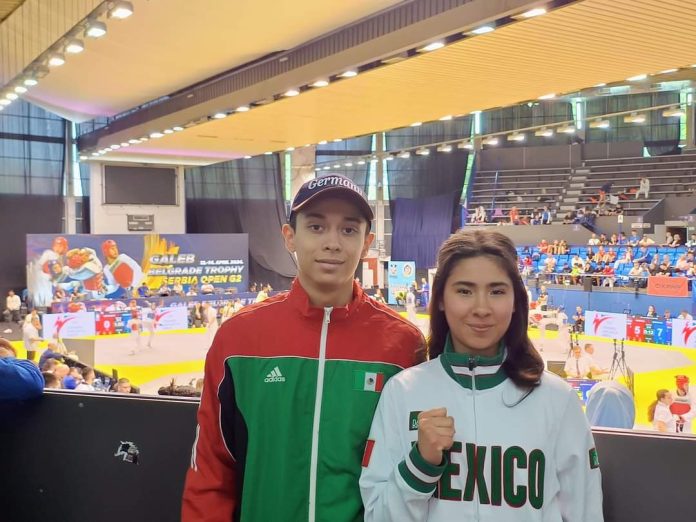 La taekwondoín michoacana, Fernanda Barajas conquista bronce en Serbia