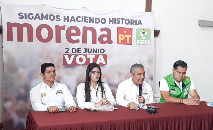 Bloque en Defensa de la 4T apoyará a todos los candidatos de Morena: Morón