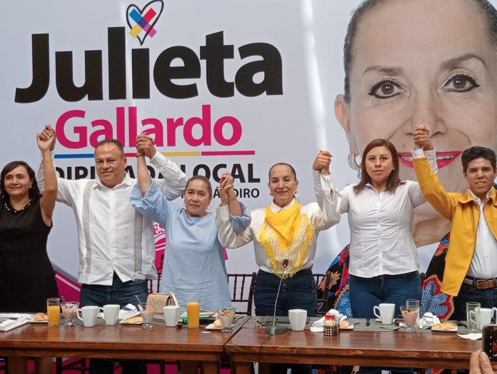 Pacto de civilidad, propone Julieta Gallardo a todos los candidatos