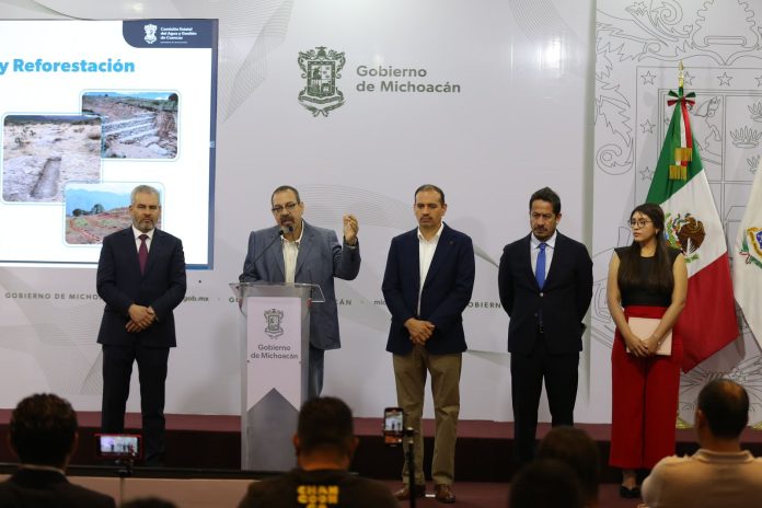 Personal de la Marina y mil empleos temporales apoyarán en el rescate del Lago de Pátzcuaro