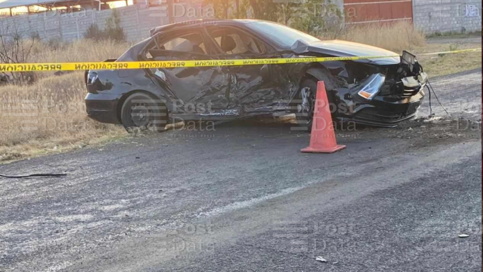 Choque entre 2 vehículos deja 1 muerto en la Tiripetío-Acuitzio del Canje