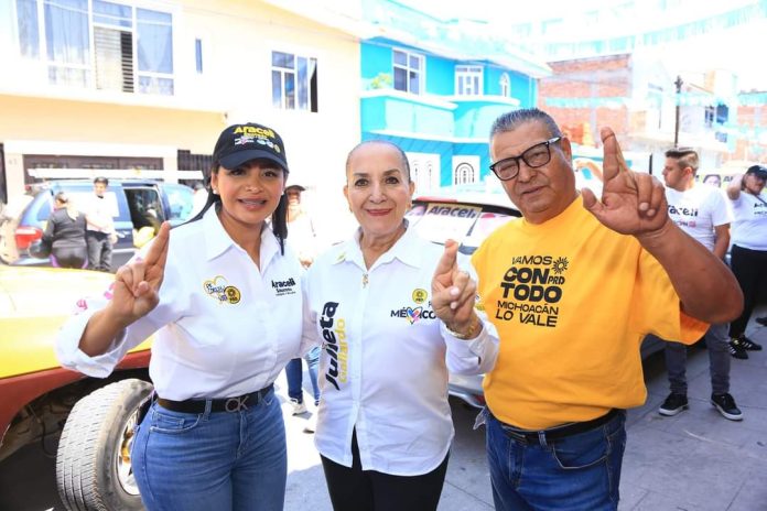 Exige Araceli Saucedo erradicar el uso de agroquímicos en el campo michoacano