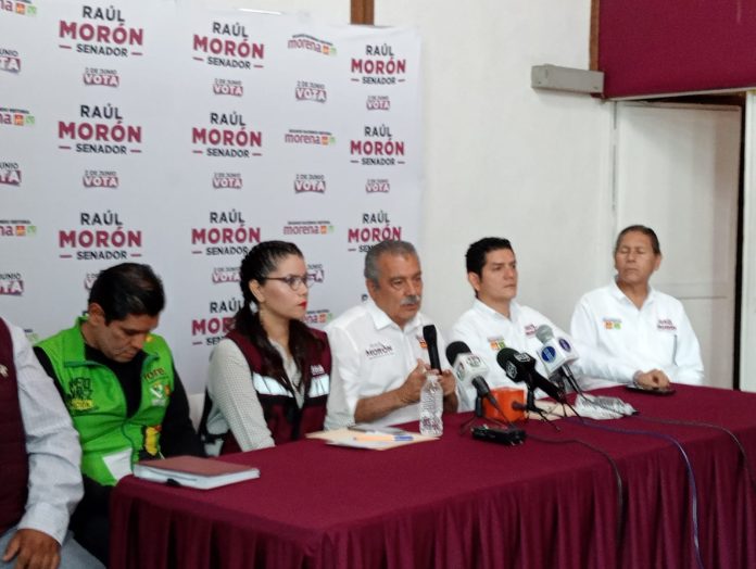 En el proyecto de la Cuarta Transformación, los candidatos son secundarios: Raúl Morón