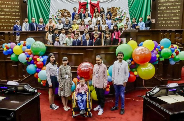 Alto a la discriminación, el bullying y la violencia, exigió Parlamento Infantil 2024