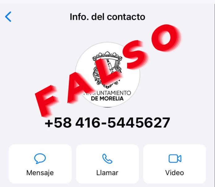 Alerta Gobierno de Morelia por fraude telefónico