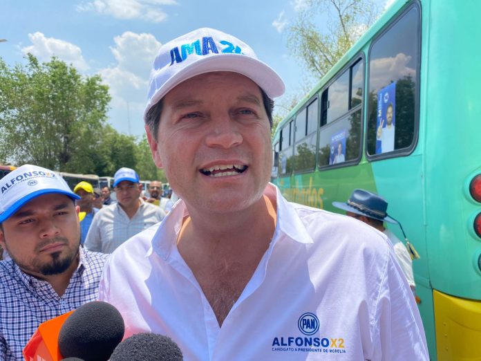 Reforzará Alfonso Martínez su campaña en la periferia de Morelia para evitar la compra de votos