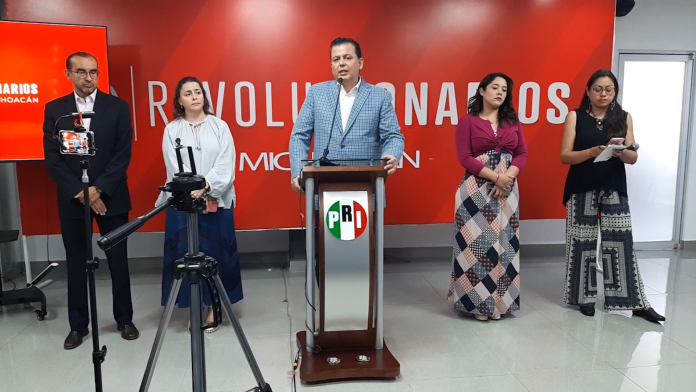 Por desconfianza, no informará PRI al IEM agenda de candidatos: Memo Valencia