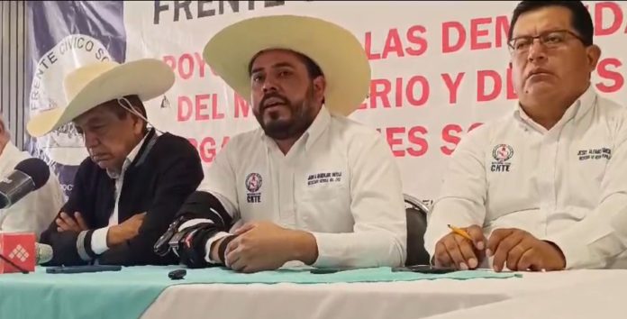 Al menos 10 escuelas no tienen profesores, ni alumnos por inseguridad: CNTE