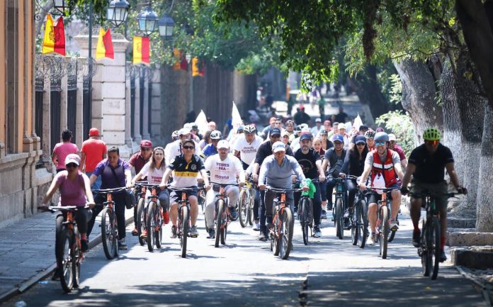 Alfonso Martínez denunciará a Torres Piña por uso de bicicletas de la SSP en evento