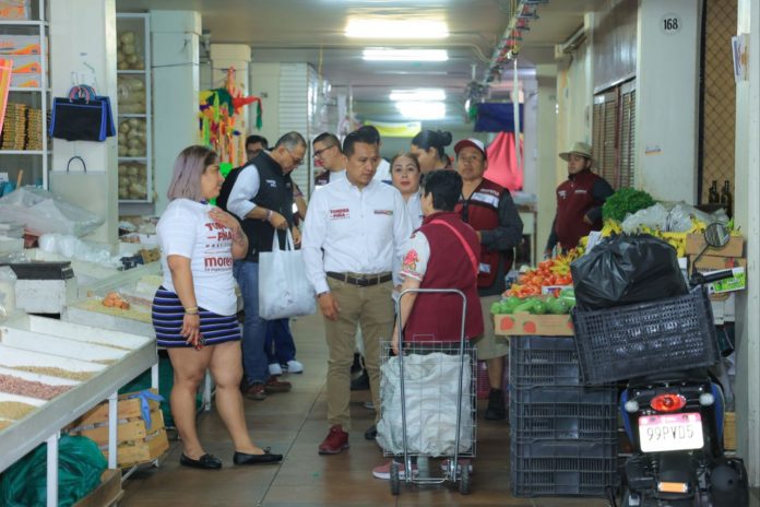 Impulsará Torres Piña rescate de mercados municipales de Morelia