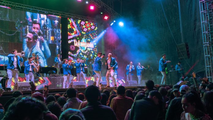 Todo listo para el concierto de La Arrolladora este viernes
