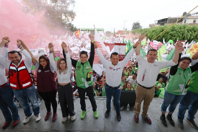 Compromete Carlos Torres Piña rescatar Morelia, al cerrar campaña en evento masivo