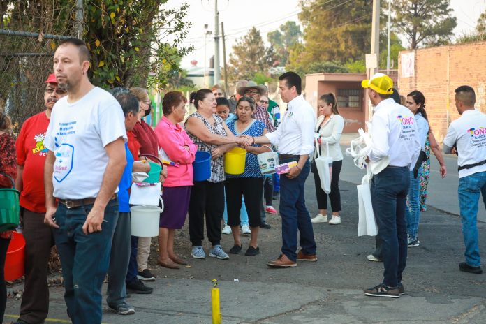 Paz y bien común, mi compromiso con familias del Distrito 16 de Morelia: Toño García