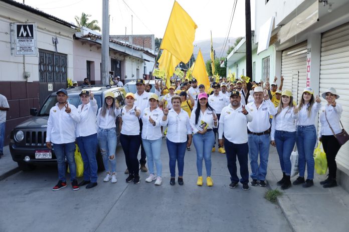 En Tepalcatepec y Coalcomán, como en México está por cristalizarse el triunfo de este gran proyecto colectivo: Araceli Saucedo