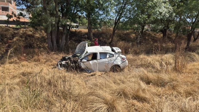 Se accidentan reporteros de TV Azteca en Michoacán; hay 3 heridos